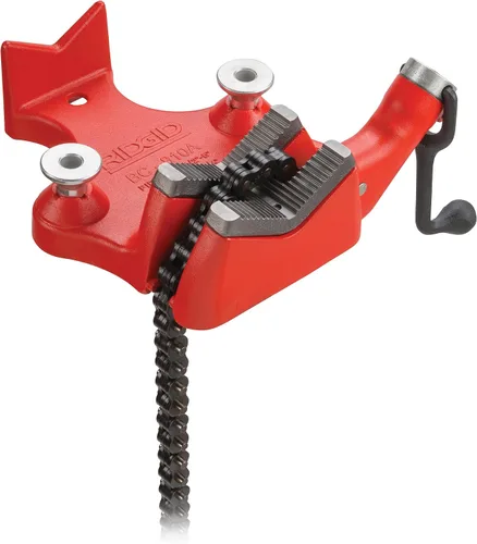 Vista 2 de RIDGID Tornillo de banco de tornillo superior modelo BC810 40215, tornillo de banco para tubería y tubería de 1/2 a 8 pulgadas y tornillo superior
