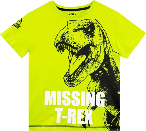 Vista 2 de Jurassic World Conjunto de camiseta y pantalones cortos de dinosaurio para niños