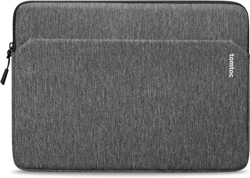 Vista 10 de tomtoc Funda delgada de ajuste personalizado para MacBook Neo A18 Pro A3404 de 13 pulgadas, resistente al agua, con bolsillo para accesorios