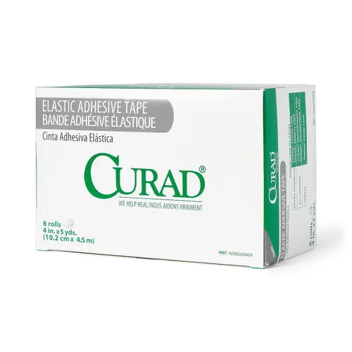 Vista 3 de Medline NON260404H - Cinta adhesiva elástica, sin látex, tamaño de 4 x 5 yardas