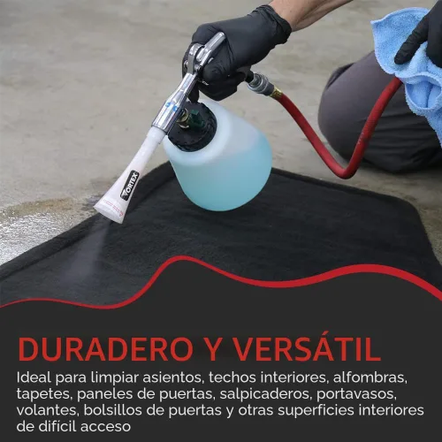 Vista 3 de HI-TECH - Pistola de aire Vortex, limpia rápidamente la suciedad y el polvo de las superficies, funciona con compresor de aire (Vortex I)