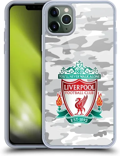 Vista 8 de Head Case Designs Funda de gel con licencia oficial del Liverpool Football Club Away Colourways Crest Camou [protección de grado militar] compatible