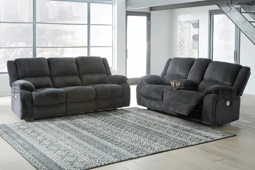 Vista 9 de Signature Design by Ashley Sofá reclinable eléctrico, sofá de 3 plazas