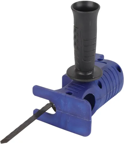 Vista 3 de Sierra recíproca inalámbrica de iones de litio con mango ergonómico y 3 cuchillas para poda, madera, plástico, ramas de corte de metal y proyectos