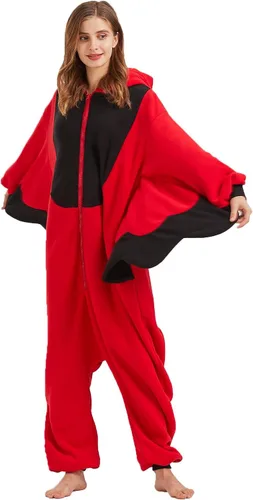 Vista 2 de Pijama de dinosaurio de pterosaurio para adultos, cosplay de Navidad y Halloween