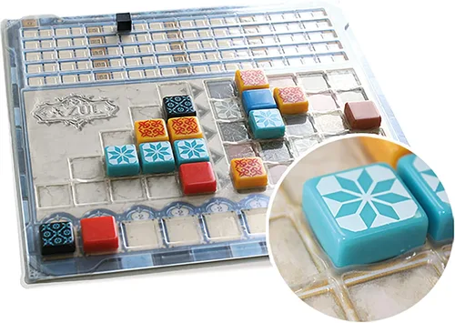 Vista 3 de Asmodee NMGD0006 Azul-El mosaico de cristal, simple, multicolor, colorido, 2