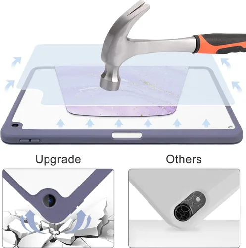 Vista 4 de Compatible con iPad de 10.2 pulgadas, iPad de 9ª/8ª generación 2021/2020, iPad de 7ª generación y iPad 2019 de 7ª generación con soporte
