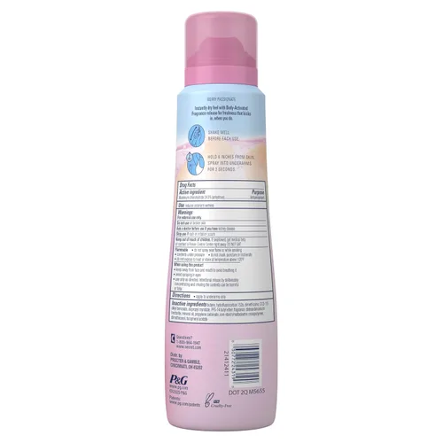 Vista 10 de Secret Desodorante antitranspirante para mujeres, paquete de barra y aerosol, Berry Passionate con aroma de maracuyá y guayaba, 72 horas de frescura