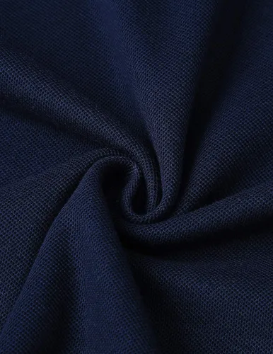 Vista 6 de GHYUGR Polo de manga corta para hombre Polo Casual Contraste Color empalme Camiseta