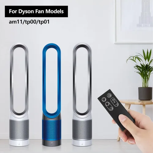 Vista 3 de 965824-06 965824-07 Control remoto de repuesto para modelos de ventilador Dyson AM11 TP00 TP01 con imán