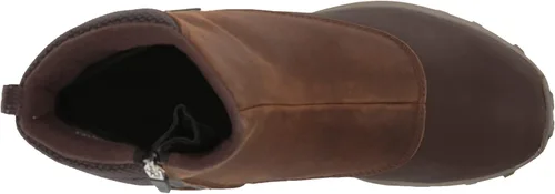 Vista 6 de Merrell Thermo Kiruna - Botas de nieve impermeables con cremallera media para hombre Nieve
