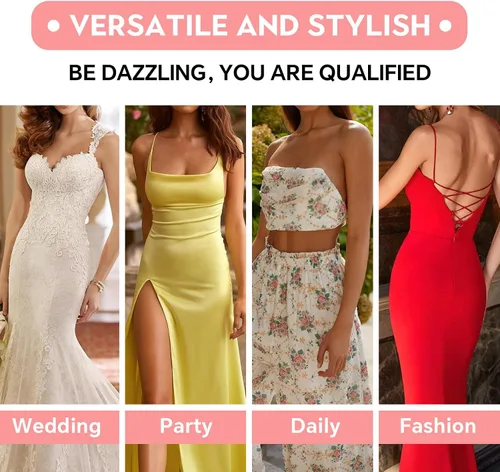 Vista 5 de Sujetadores adhesivos para mujer, brasier sin costuras, brasier adhesivo para pechos para mujer, sujetadores sin tirantes con cubierta de pezón