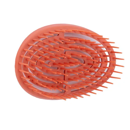 Vista 5 de CAISHA Cepillo desenredante sin tirones del cepillo de pelo mojado azul-rosa para todo tipo de cabello K105