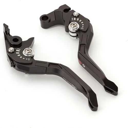 Vista 18 de Palancas de embrague de freno plegables 3D Rhombus para motocicleta Yamaha XTZ125 Xtz 125 2014-2018 2015 2016 2017 palanca de embrague de freno