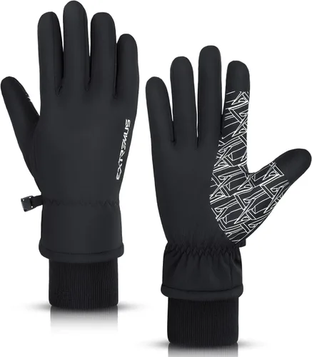 Vista 8 de Extremus Winter Gloves for Men Women, Touchscreen Running Gloves, Anti-Slip Palm Warm Gloves for Running, Cycling, Hiking & Driving, Cold Weather