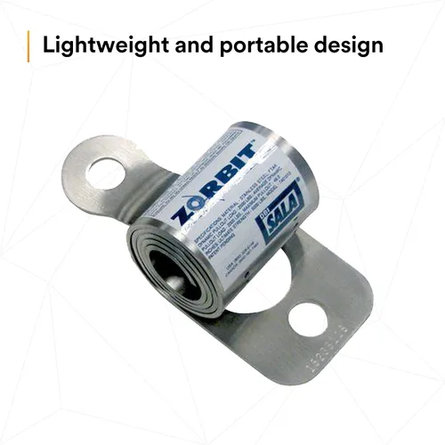 Vista 3 de 3M DBI-SALA 7401033 Componente Horizontal, Zorbit Absorber Energía con tres grilletes, sujetadores, tensor de tensor, dedales y clips de cable