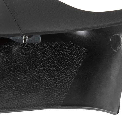 Vista 9 de HECASA Una manija de agarre de pilar, moldura interior derecha del lado del pasajero compatible con Ford F-250 F-350 F-450 F-550 Super Duty Negro