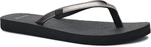 Vista 10 de Sanuk Yoga Spree 4 chancletas de mujer Negro