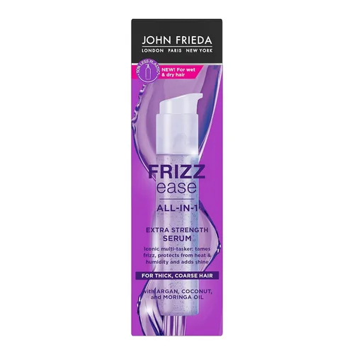 Vista 2 de John Frieda Frizz-Ease - Suero extra fuerte de 6 efectos, 1.69 onzas (paquete de 3)
