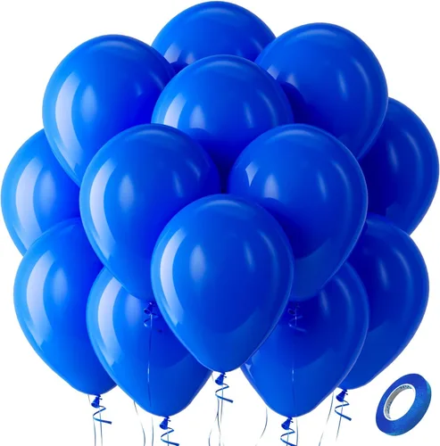 Vista 156 de Bezente Globos Naranjas de Látex para Fiestas - Paquete de 150 Globos de Helio Naranjas Mate Pequeños de 5 Pulgadas para Decoraciones de Fiestas