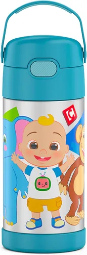 Vista 40 de THERMOS FUNTAINER Botella de agua con pajita, 12 onzas, Avengers