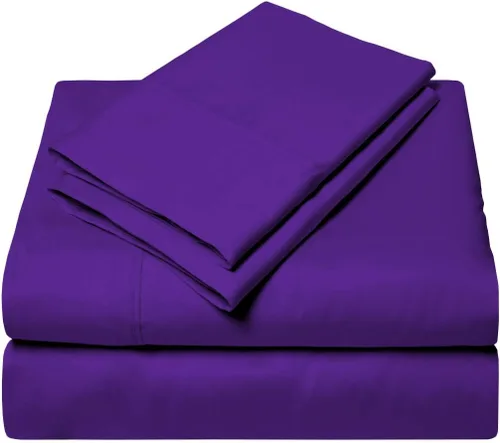 Vista 8 de SHERA'S BEDDINGS Juego de sábanas para sofá cama individual (36 x 72 + 4 pulgadas) de algodón de fibra larga que se ajusta a colchones de 4 pulgadas