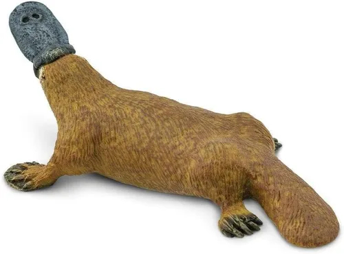 Vista 4 de Safari Ltd. Figura de ornitorrinco – Figura detallada de plástico de 4.75 pulgadas – Divertido juguete educativo para niños, niñas y niños a partir