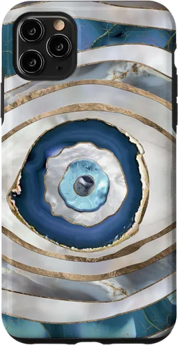 Vista 13 de Funda de adorno de amuleto de mal de ojo para iPhone 17