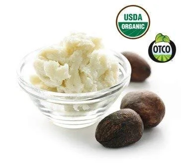 Vista 6 de Manteca de karité no refinada orgánica para piel con eczema o acné crema facial hidratante no comedogénica apta para bebés, para el pelo producto
