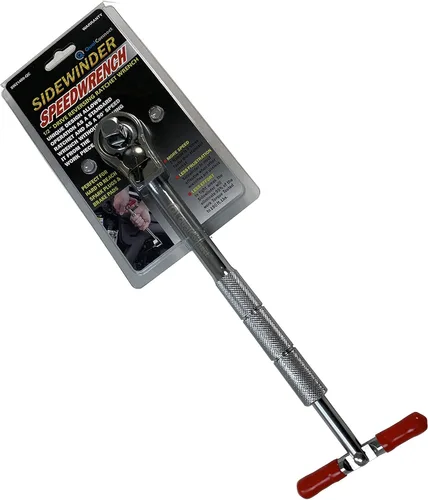 Vista 3 de QualConnect® Llave de velocidad Sidewinder de 1/2 pulgada, marcha atrás profesional, llave de velocidad reversible, trinquete con mango moleteado