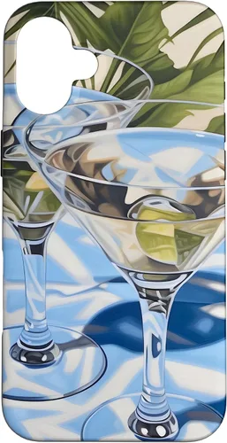 Vista 22 de iPhone 16 Beachside Martini's Case
