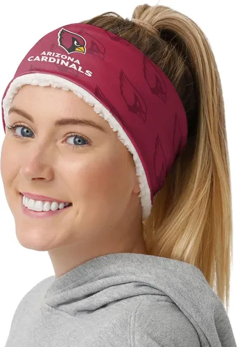 Vista 17 de FOCO Diadema de moda para mujer con logotipo de equipo de la NFL Gradiente impreso.
