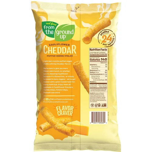 Vista 2 de Real Food From The Ground - Tallos de coliflor (6 unidades, 4 oz)