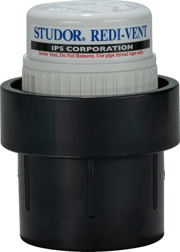 Vista 5 de Studor 20349 Redi-Vent - Válvula de entrada de aire con adaptador ABS, conexión de 1-1/2 o 2 pulgadas