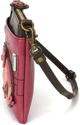 Vista 19 de CHALA Mini bandolera/bolso con correa convertible elegante, compacto, versátil