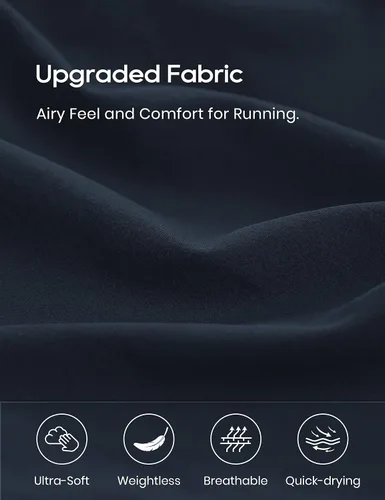 Vista 4 de CRZ YOGA Pantalones cortos de correr 2 en 1 para mujer de 3 pulgadas, cintura alta, entrenamiento, atletismo, gimnasio, tenis, con bolsillo