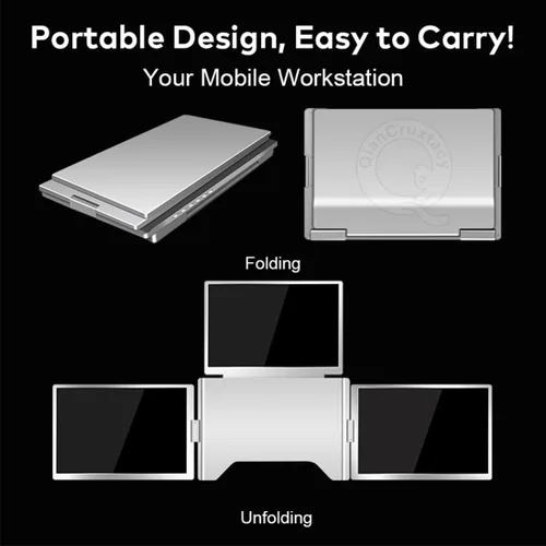 Vista 7 de Laptop Monitor Extender with Carrying Pouch 140