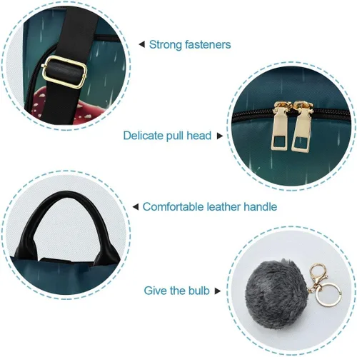 Vista 6 de ALAZA Mochila antirrobo para mujer, bolso de moda para hombro, multicolor12, Viajar