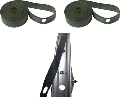 Vista 3 de Neumático de bicicleta, 700c x 38 City Slick II neumático, tubo y llanta - 700 x 38 neumático de bicicleta, tubo y tira de llanta - Paquete
