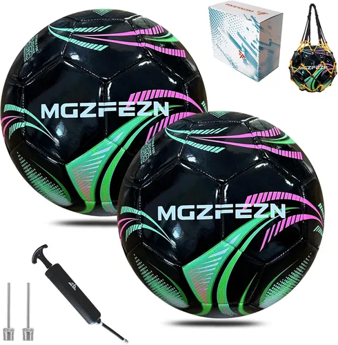 Vista 9 de Balón de fútbol juvenil tamaño 4, para niños, para jugar al aire libre, práctica, pelota de fútbol para adolescentes, niños y niñas, para interiores