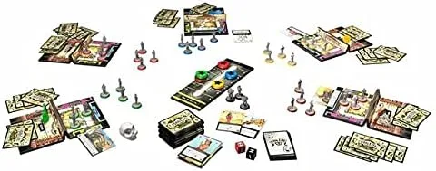 Vista 3 de BoardGame Thug Life The Board Game (2-6 Homies) una carta de amor a la lucha urbana en todo Estados Unidos. Inspirado en la cultura callejera de Los