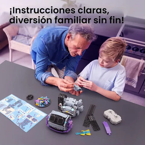 Vista 7 de Sillbird - Kit de construcción de robot con control remoto, regalos STEM para niños de 8 a 12 años Coding Robotic Toys, Birthday Presents for