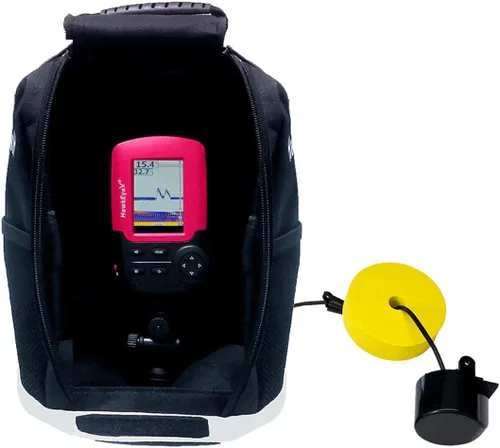 Vista 3 de HawkEye FT1PXCi FishTrax 1C IceShack Kit de pesca en hielo