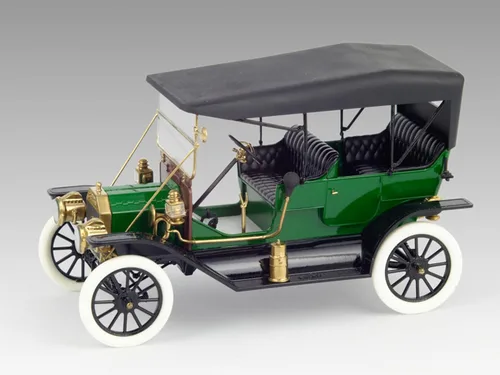 Vista 3 de ICM 24002 Vehículo de plástico Modelo T 1911 Touring, coche de pasajeros americano - Escala 1:24