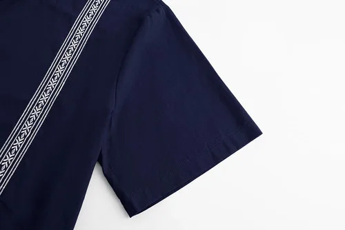 Vista 6 de Camisas de guayabera cubana para hombre, de algodón, ajuste relajado, de lino, manga corta, camisa de playa, con botones