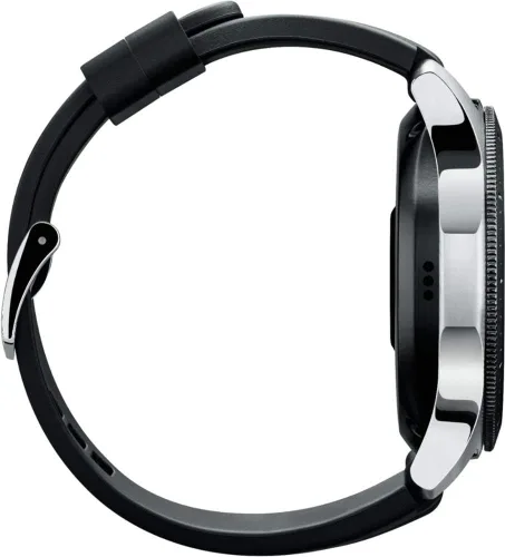 Vista 4 de SAMSUNG Reloj Galaxy Bluetooth 1.811 in (Plata) con Cargador Extra