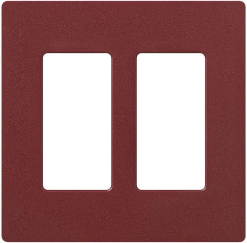 Vista 14 de Lutron Claro - Placa de cubierta para interruptor de luz, placa de pared de 2 posiciones, para interruptores de luz decorativos, cubierta