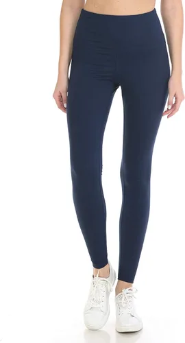 Vista 23 de Leggings Depot ActiveFlex - Leggings activos de cintura alta para mujer, cintura de 5 pulgadas, disponibles en tallas grandes Borgoña
