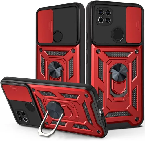 Vista 147 de Compatible con Tecno Pova Neo 2 Bracket Shell, con cubierta deslizante para lente de cámara compatible con Tecno Pova Neo 2 LG6n Case Negro