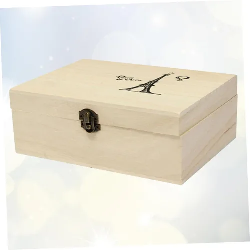 Vista 8 de LIFKOME Cajas de cartas Cajas de cartas Organización de escritorio Caja de almacenamiento de joyería Organización de escritorio Caja